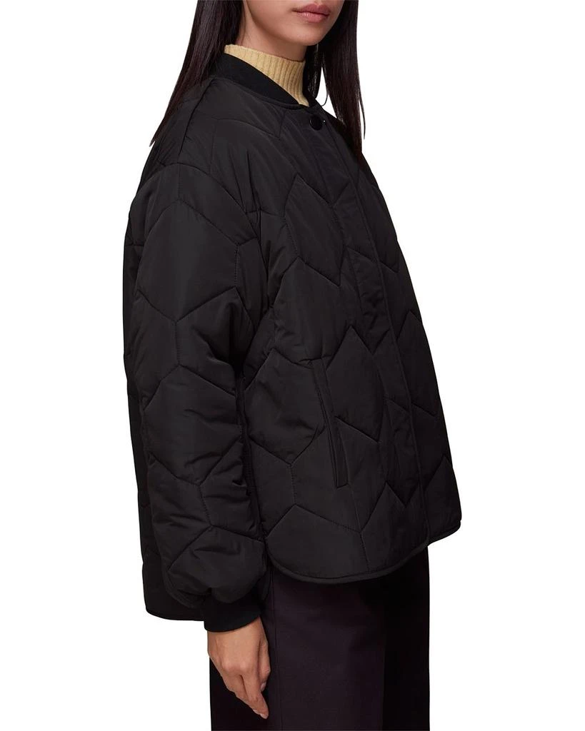 Whistles Ida Short Quilted Coat 3