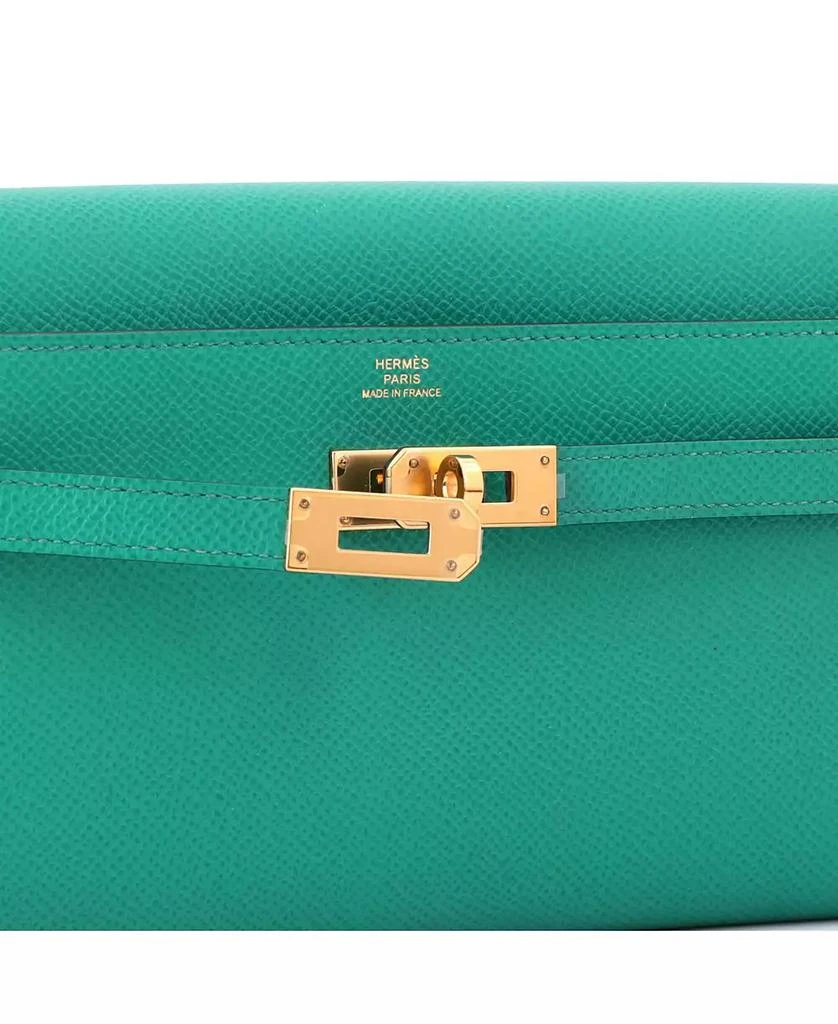 Pre-Owned HERMÉS Kelly To Go Wallet Verso Epsom 6