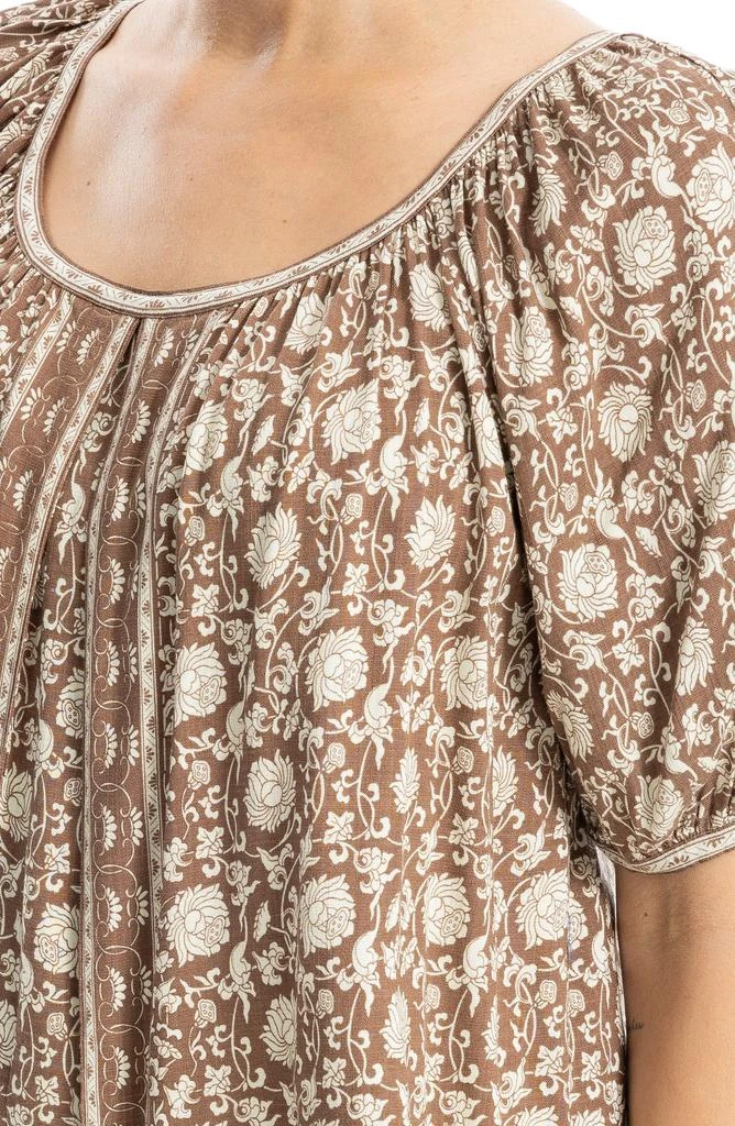 Max Studio Short Bubble Sleeve Blouse 3