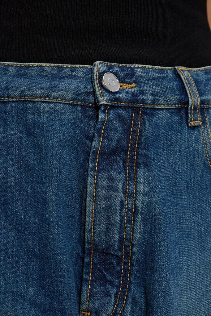 Alaïa Alaïa High Waist Straight Leg Jeans 2