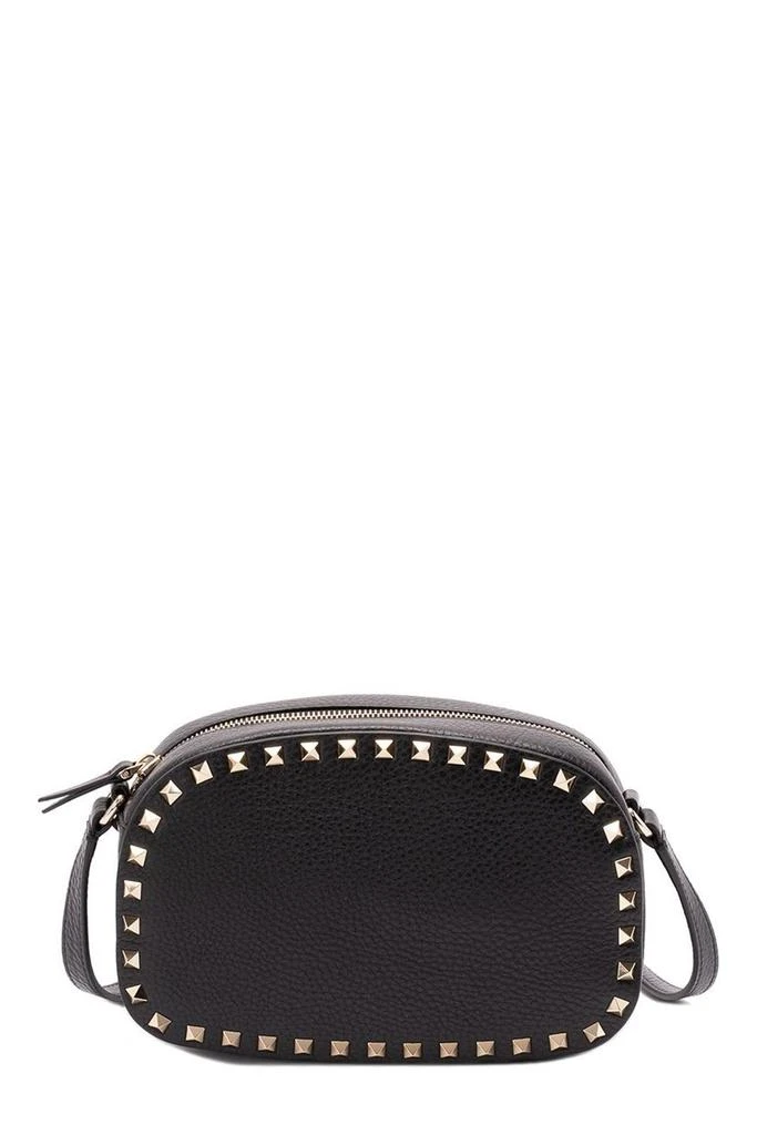 Valentino Valentino Garavani Rockstud Zip-Up Shoulder Bag from Cettire
