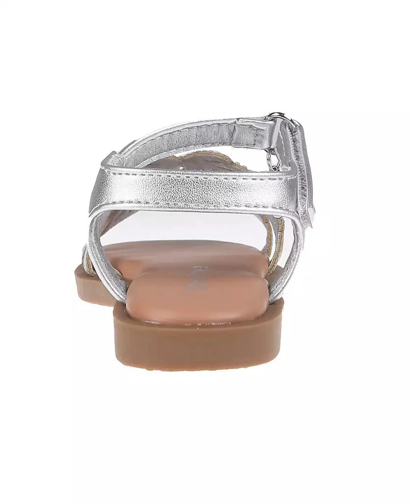 Bebe Toddler Girls Heat Seal Rhinestones Sandals 5