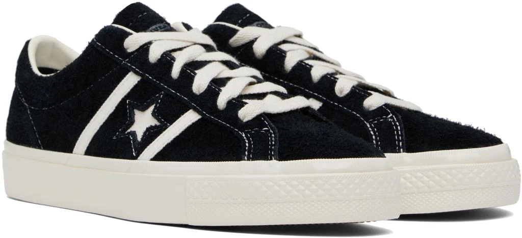 Converse Black One Star Academy Pro Suede Low Top Sneakers 4