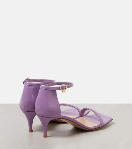 Gianvito Rossi Rhys 55 patent leather sandals 2