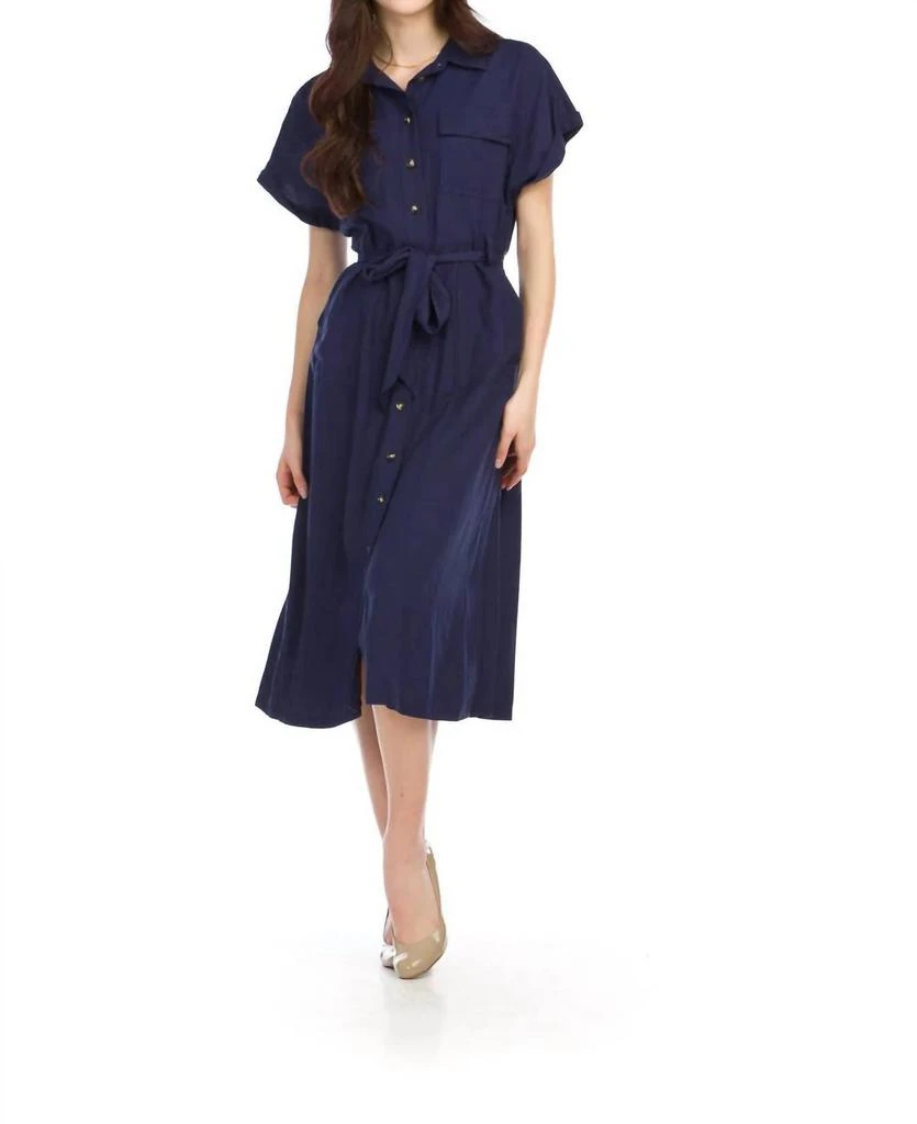 Papillon Papillon - Callie Mid-Length Utility Shirtdress 1