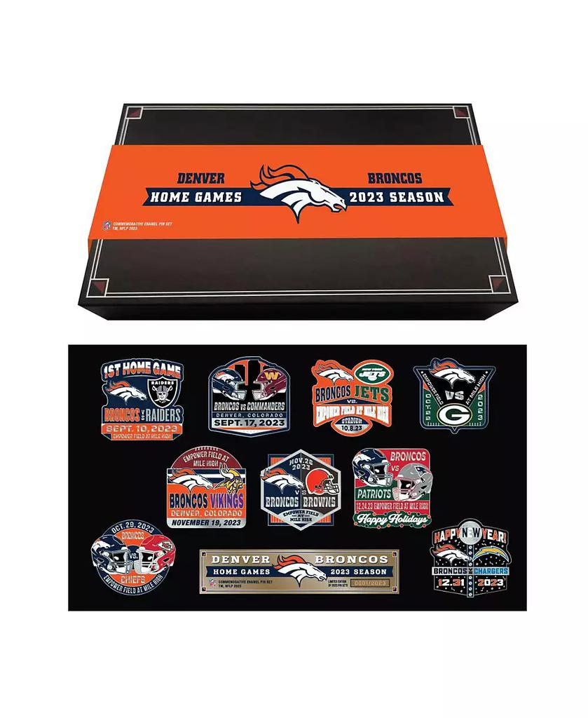 Mojo Licensing Denver Broncos 2023-24 Game Day Pin Collector Set