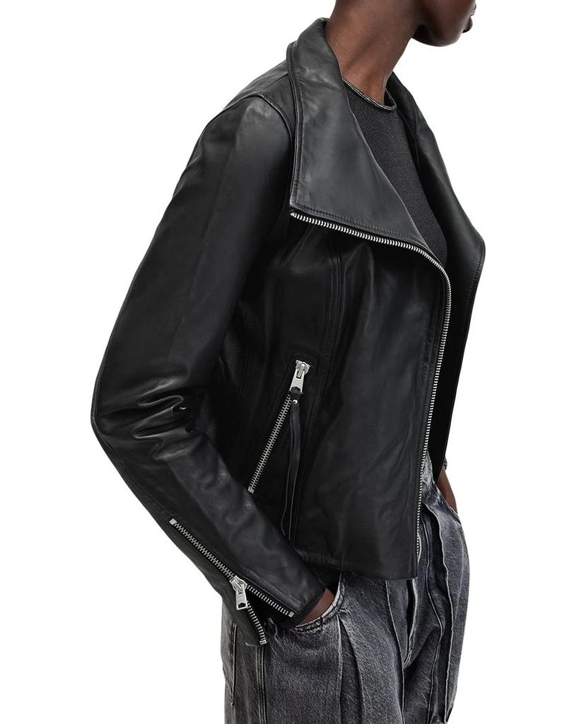 ALL SAINTS Ellis Leather Biker Jacket 4