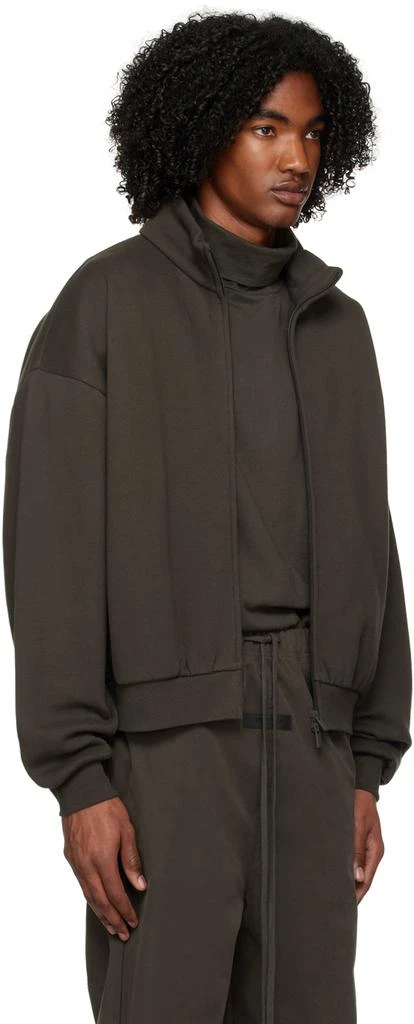 Fear of God ESSENTIALS Gray Full Zip Jacket 2