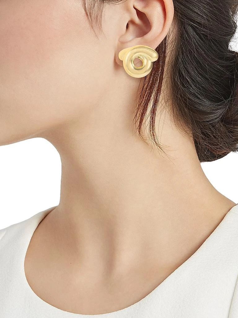 Bea Bongiasca Tarallo 9K Yellow Gold Stud Earrings 2