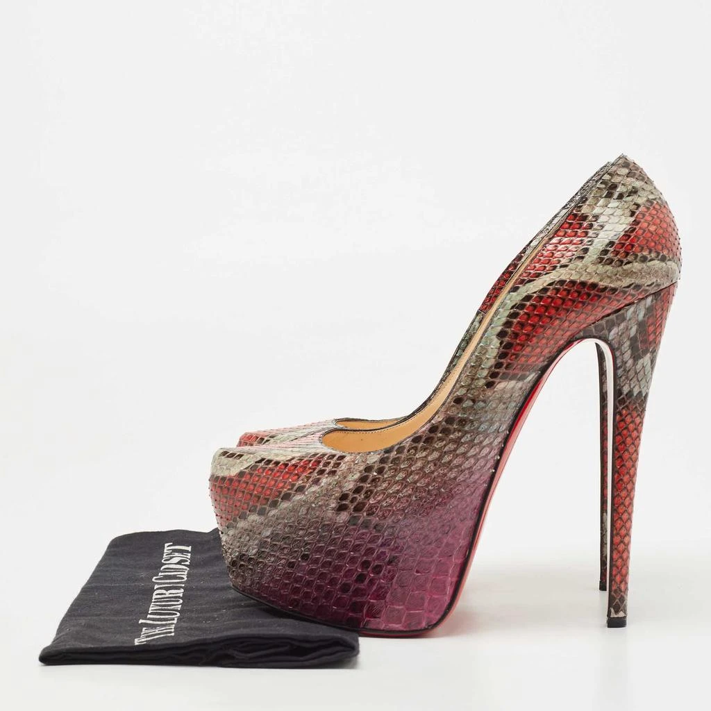 Christian Louboutin Christian Louboutin Multicolor Python Daffodile Pumps Size 41 9