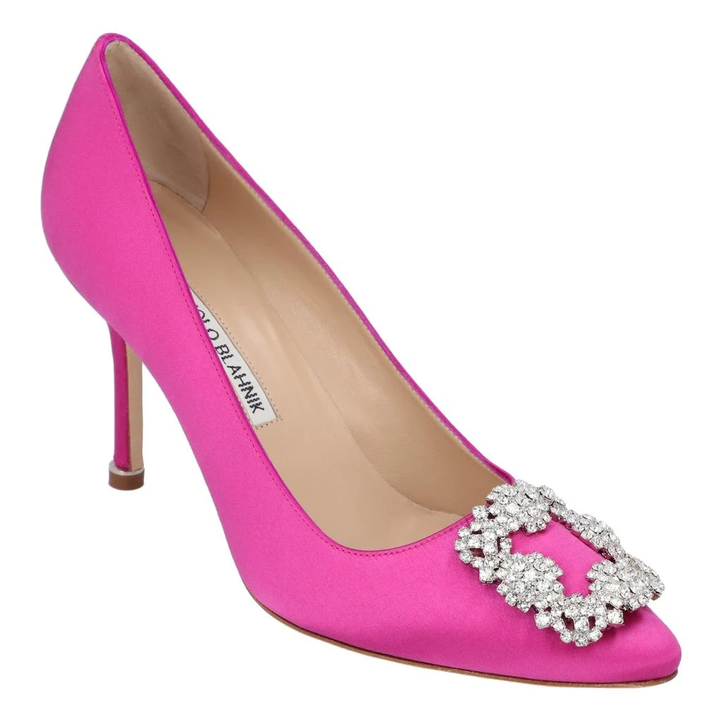 Manolo Blahnik Hangisi 090 Pump Pink 2