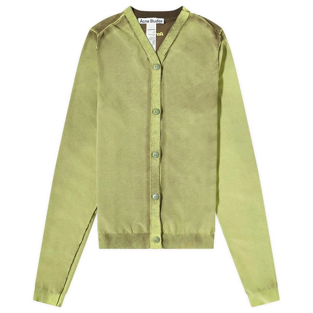 Acne Studios Acne Studios Open Button Fitted Cardigan 1