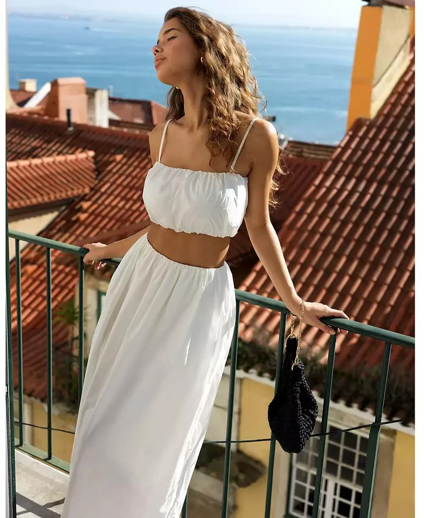 French Connection Women's Nomi Cotton Maxi Skirt 4