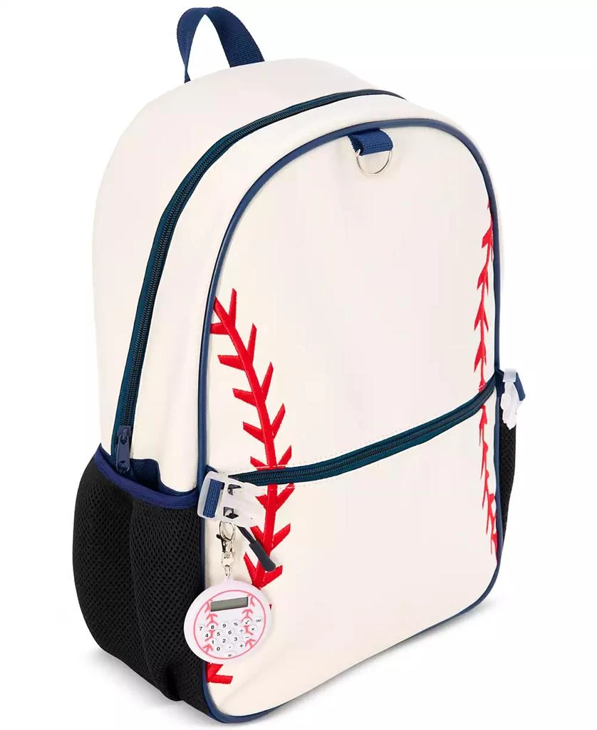 InMocean Boys Baseball Backpack, Keychain & Lunch Bag Set 3