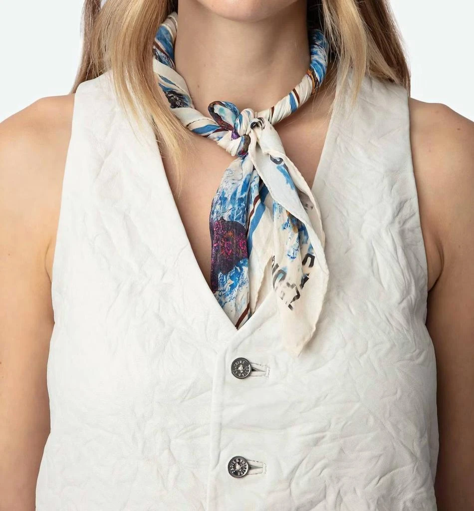 ZADIG & VOLTAIRE Zadig & Voltaire - Emilie Crinkled Leather Vest 4