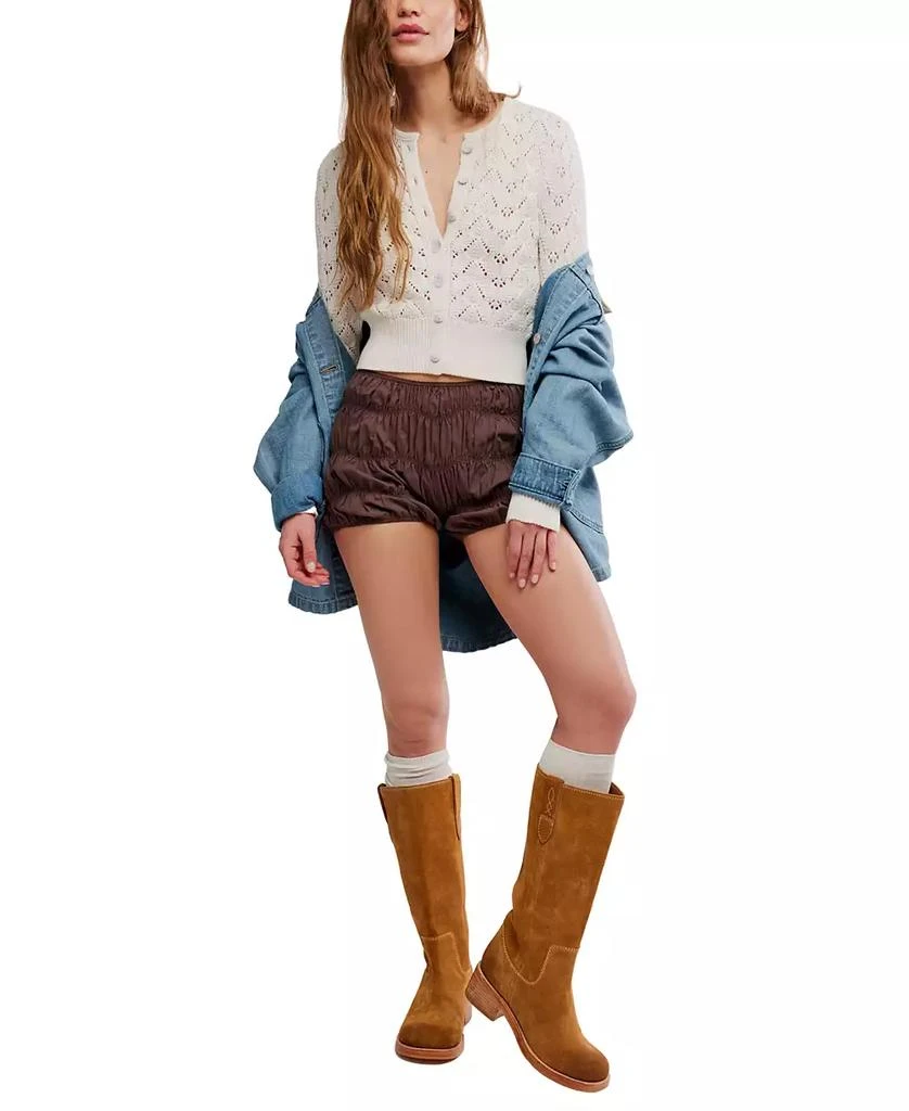 Free People Women
s Pretty In Pointelle Long-Sleeve Cardigan 2