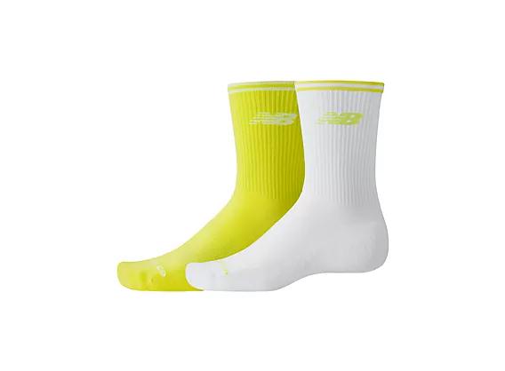 New Balance Running Stripe Midcalf Socks 2 Pack