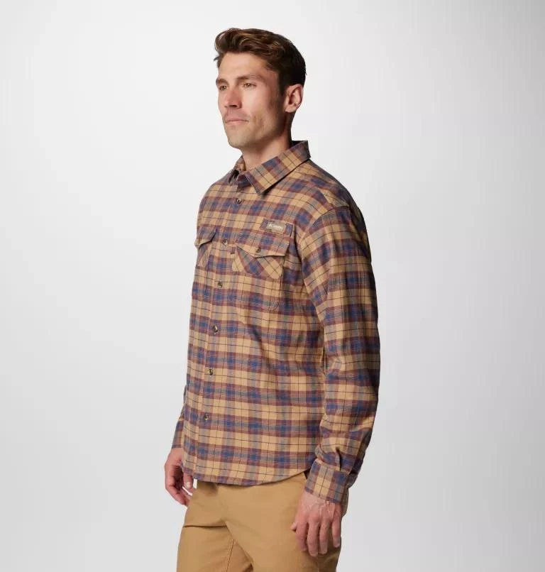 Columbia Columbia Men's PHG Roughtail  Stretch Flannel Long Sleeve Shirt- 4
