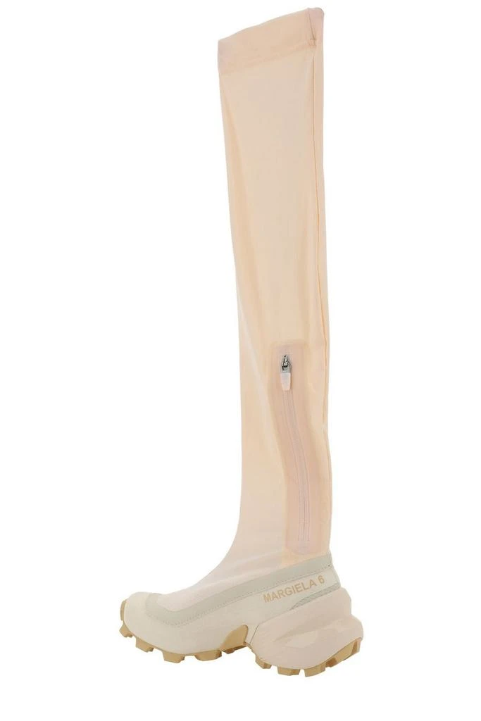 MM6 MM6 Maison Margiela X Salomon Thigh-Length Round-Toe Boots 3