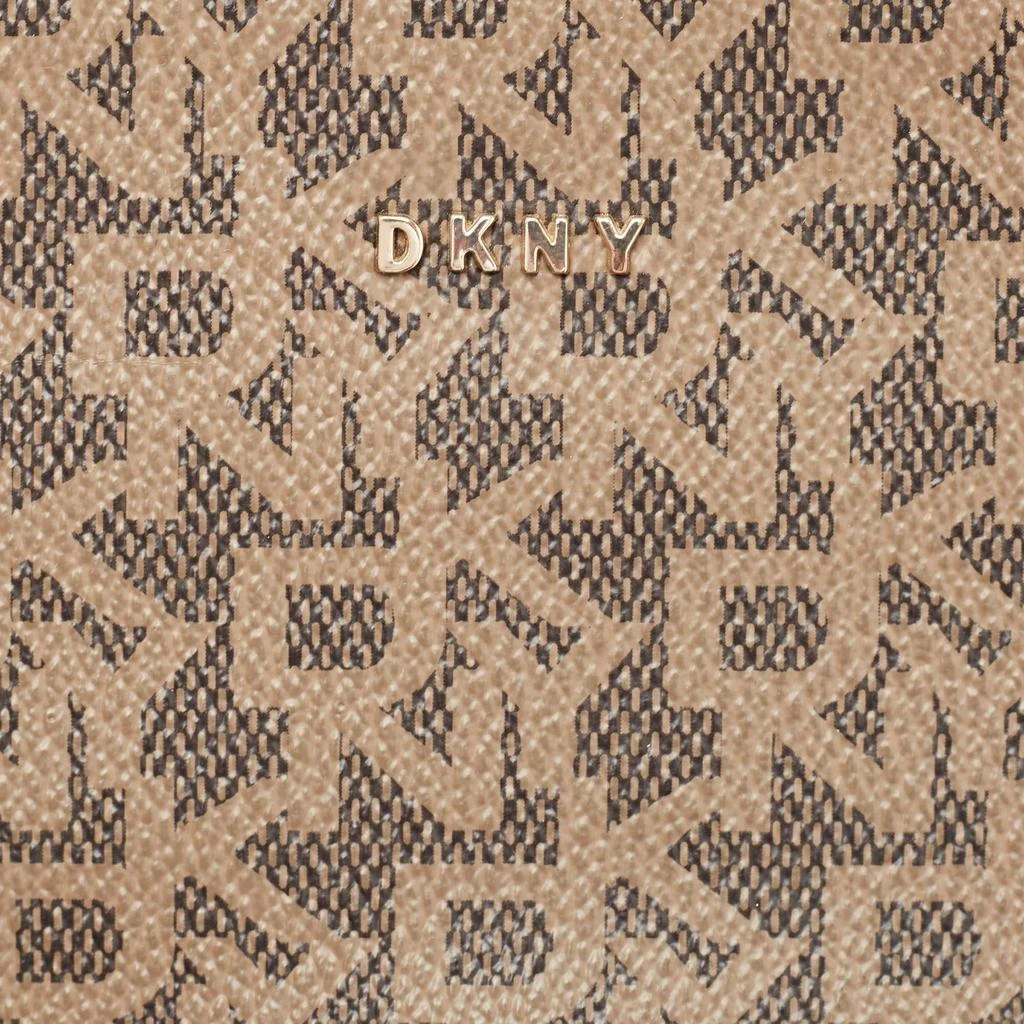 DKNY DKNY Brown Signature Coated Canvas Satchel 11