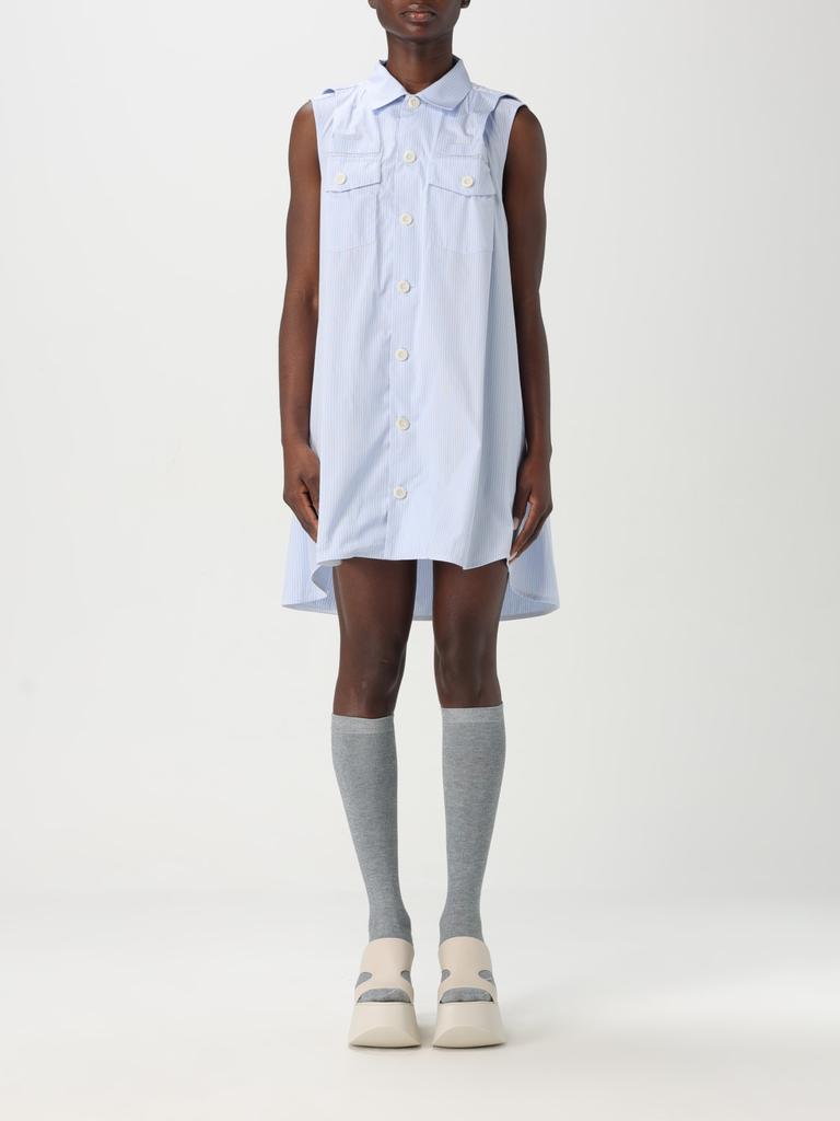sacai 国内買付 High Twist Voile x Nylon Twill Dress sacai High Twist Voile x Nylon Twill Dress | REVERSIBLE