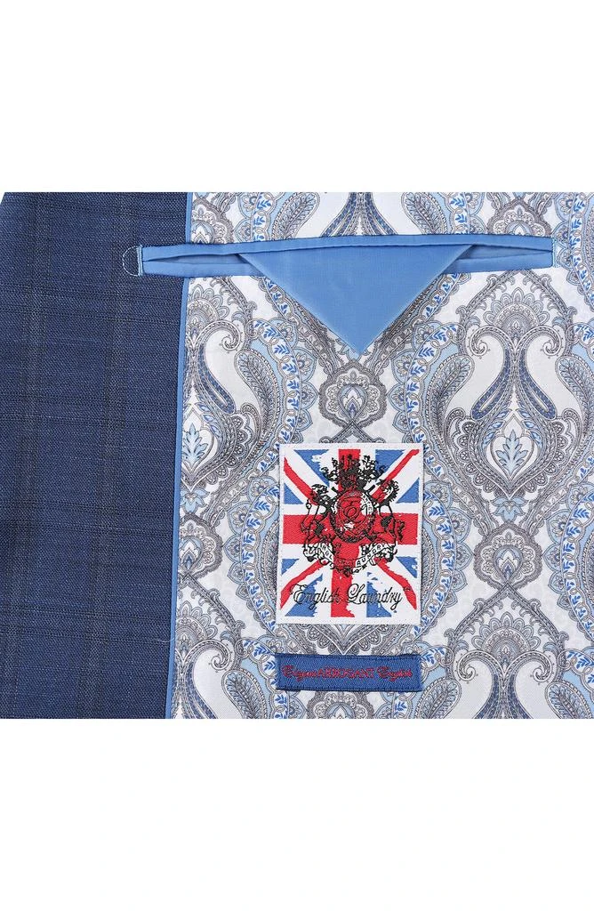 English Laundry Two-Button Flat Front Suit 8