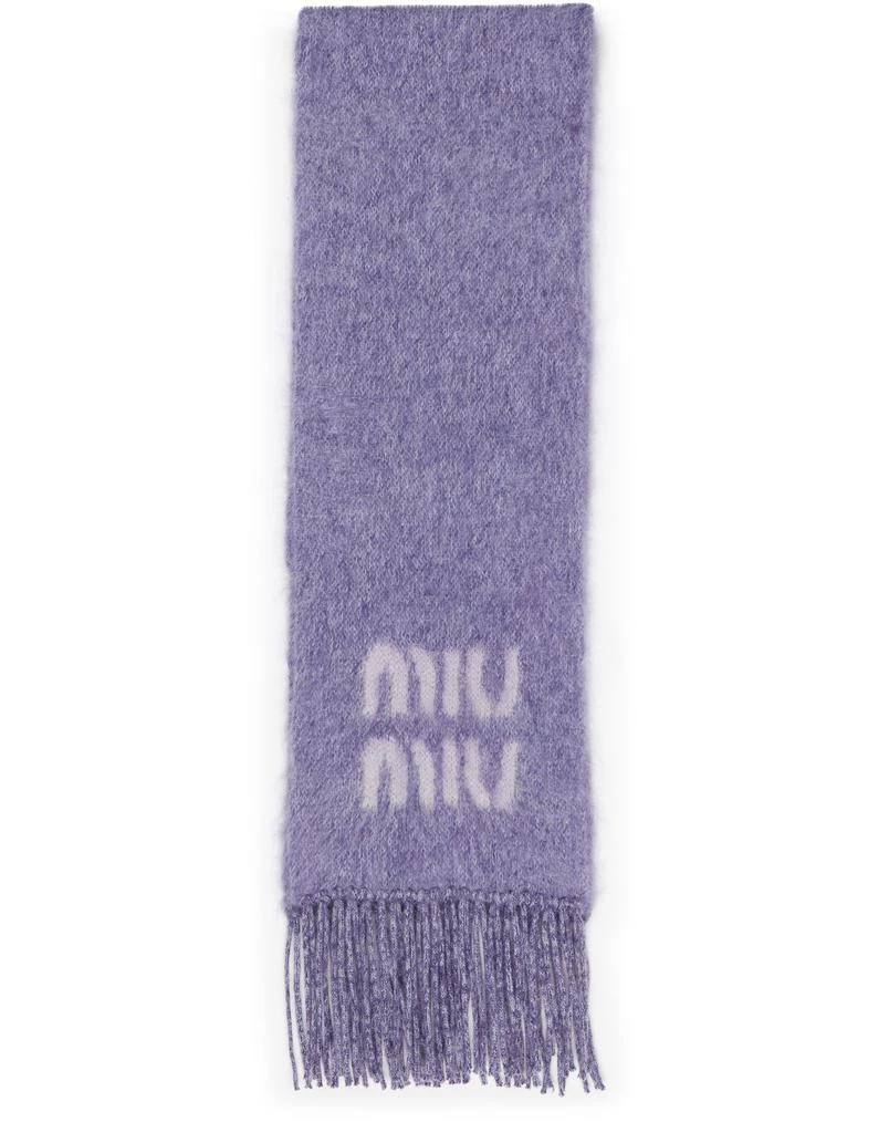 Miu Miu Wool and mohair scarf 1