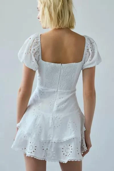 Kiss The Sky Kiss The Sky Xena Eyelet Lace Drop Waist Romper 5