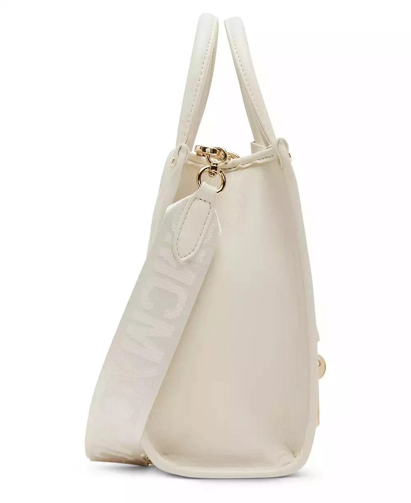 Steve Madden Natural Larry Matelasse Mini Box Tote Bag 5