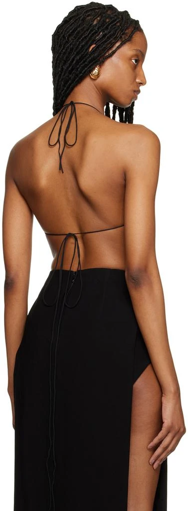 Mônot Black Self-Tie Bra 3