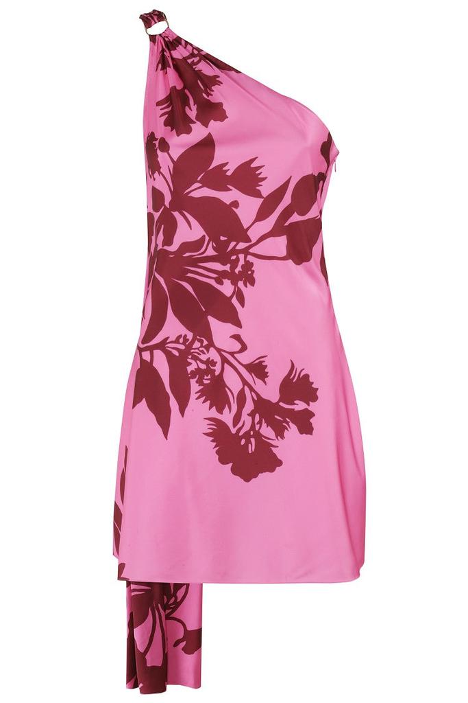 Hemant & Nandita One Shoulder Short Dress