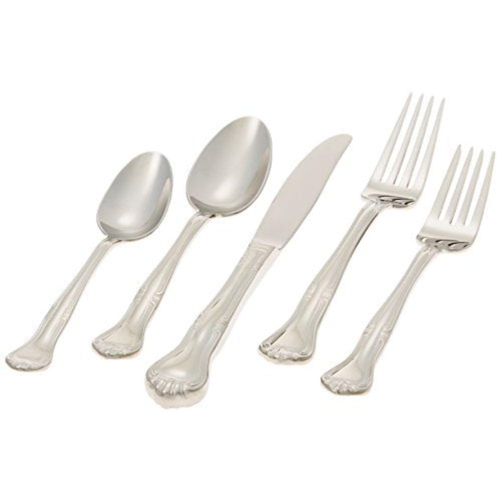 Gorham Valcourt Stainless Flatware 5 Piece Place Setting
