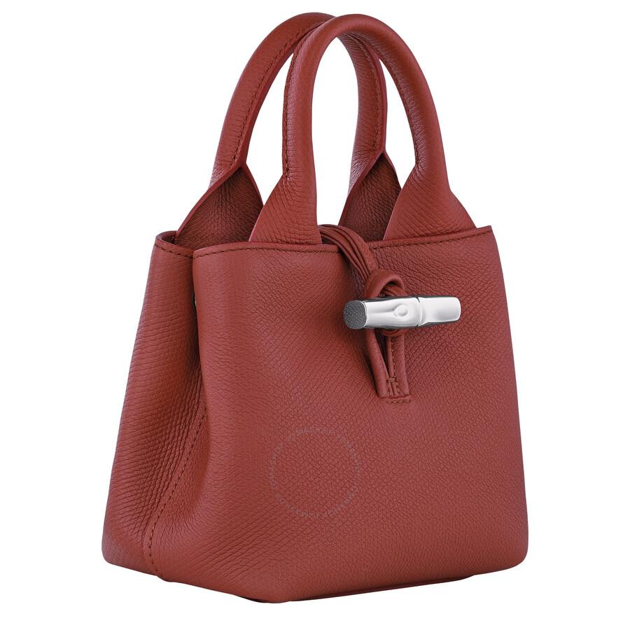 Longchamp Le Roseau XS Handbag Chestnut