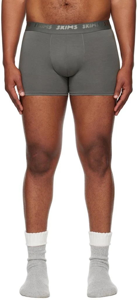 SKIMS Three-Pack Multicolor SKIMS Stretch 3" Boxer Briefs 4