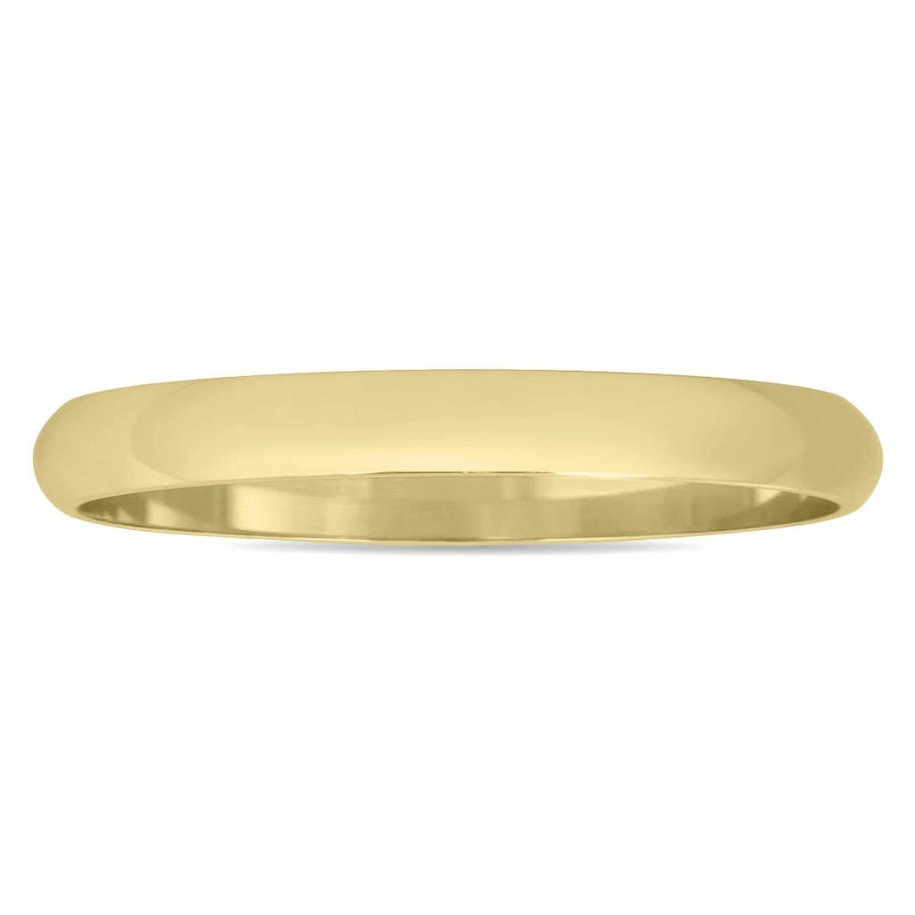 SSELECTS 2Mm Domed Wedding Band In 10K Yellow Gold 1