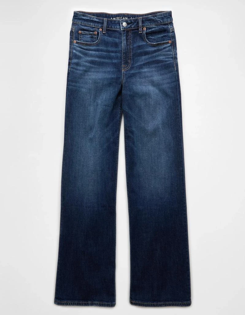 AE AE Dreamy Drape Stretch Super High-Waisted Baggy Wide-Leg Jean 3
