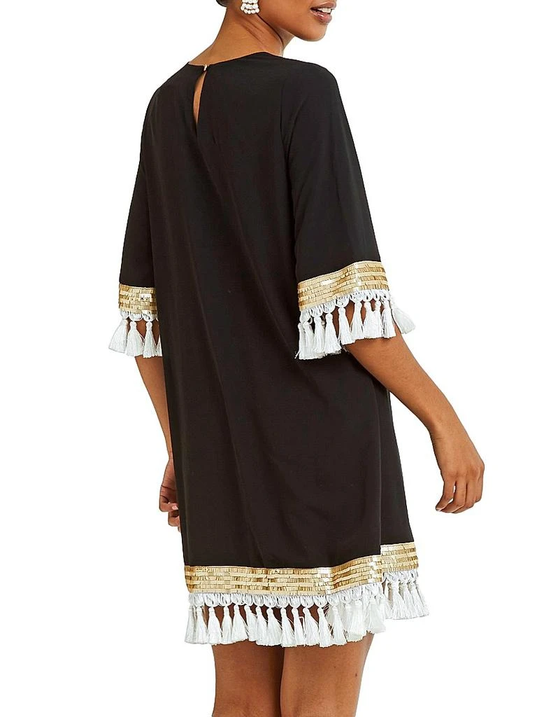 Mestiza New York Shimmy Tassel A-Line Dress 4