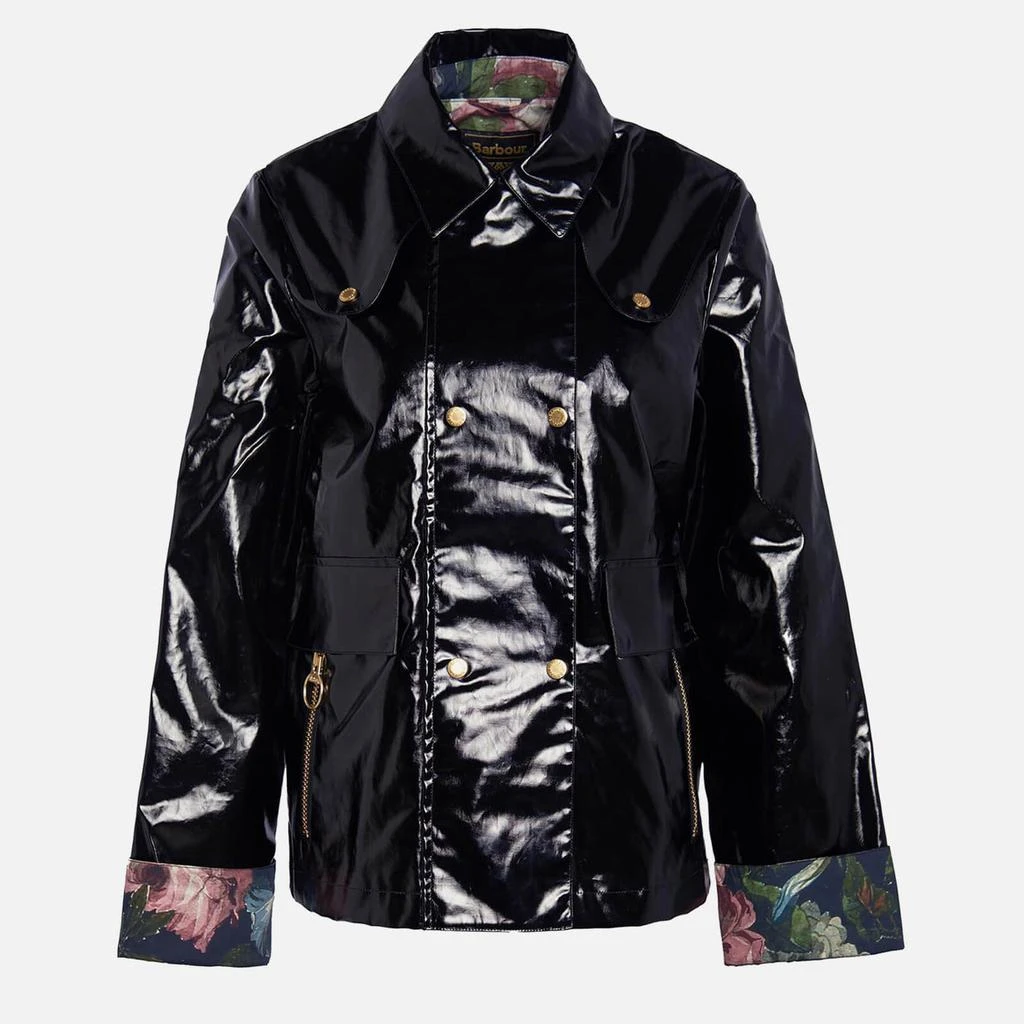 Barbour Barbour x House of Hackney Casterton Faux Patent-Leather Jacket 5