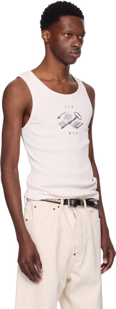 Enfants Riches Deprimes Off-White Academic Tank Top