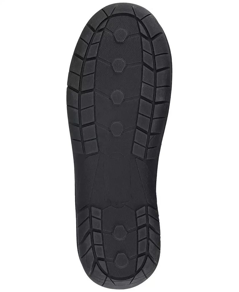 Haggar Men's Ribbed Fabric Chukka Boot Indoor/Outdoor House Slipper with Cozy Fleece Lining 5