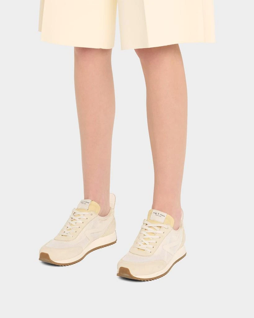 Rag & Bone Mixed Leather Retro Runner Sneakers 2