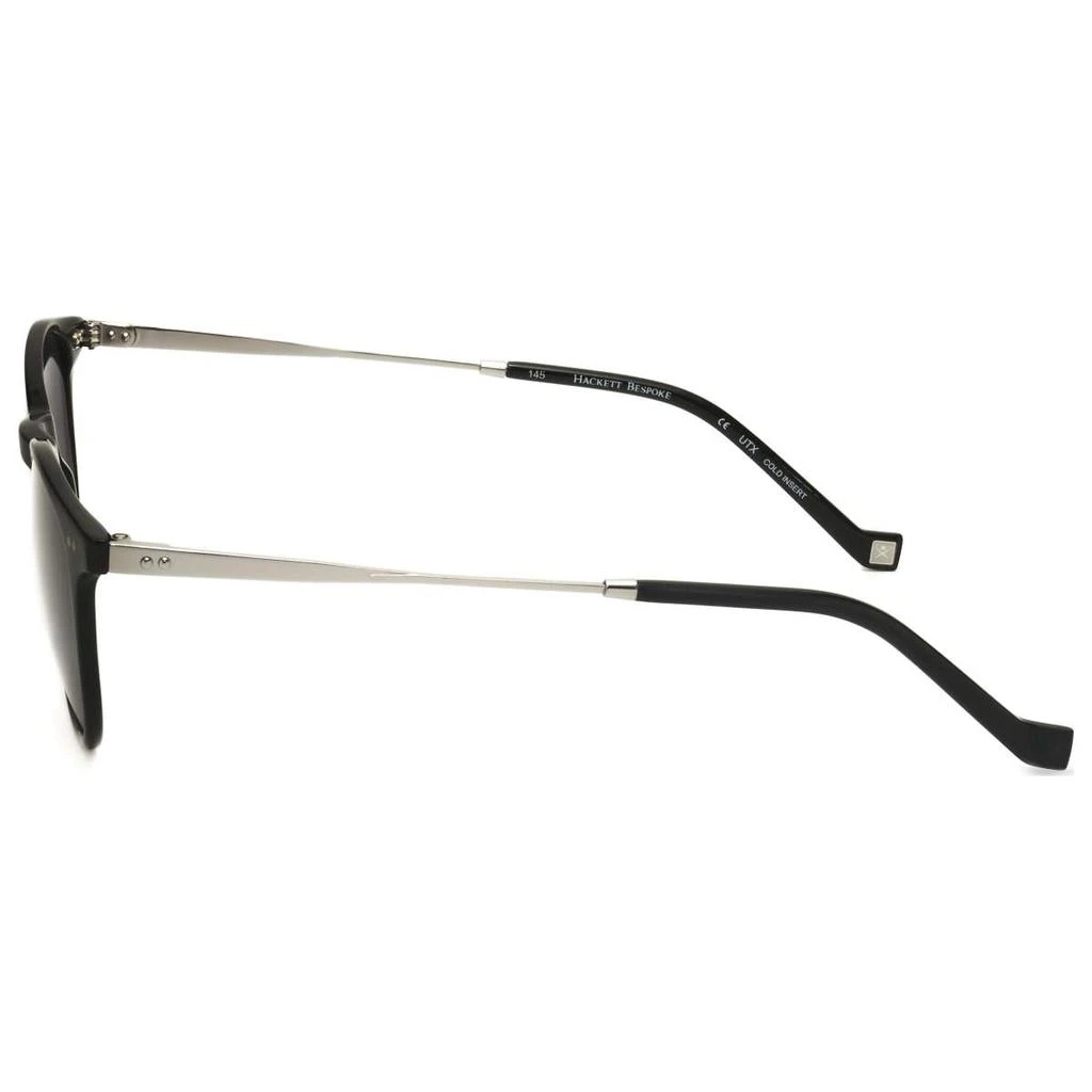 Hackett Hackett Men's Black Round Sunglasses 3