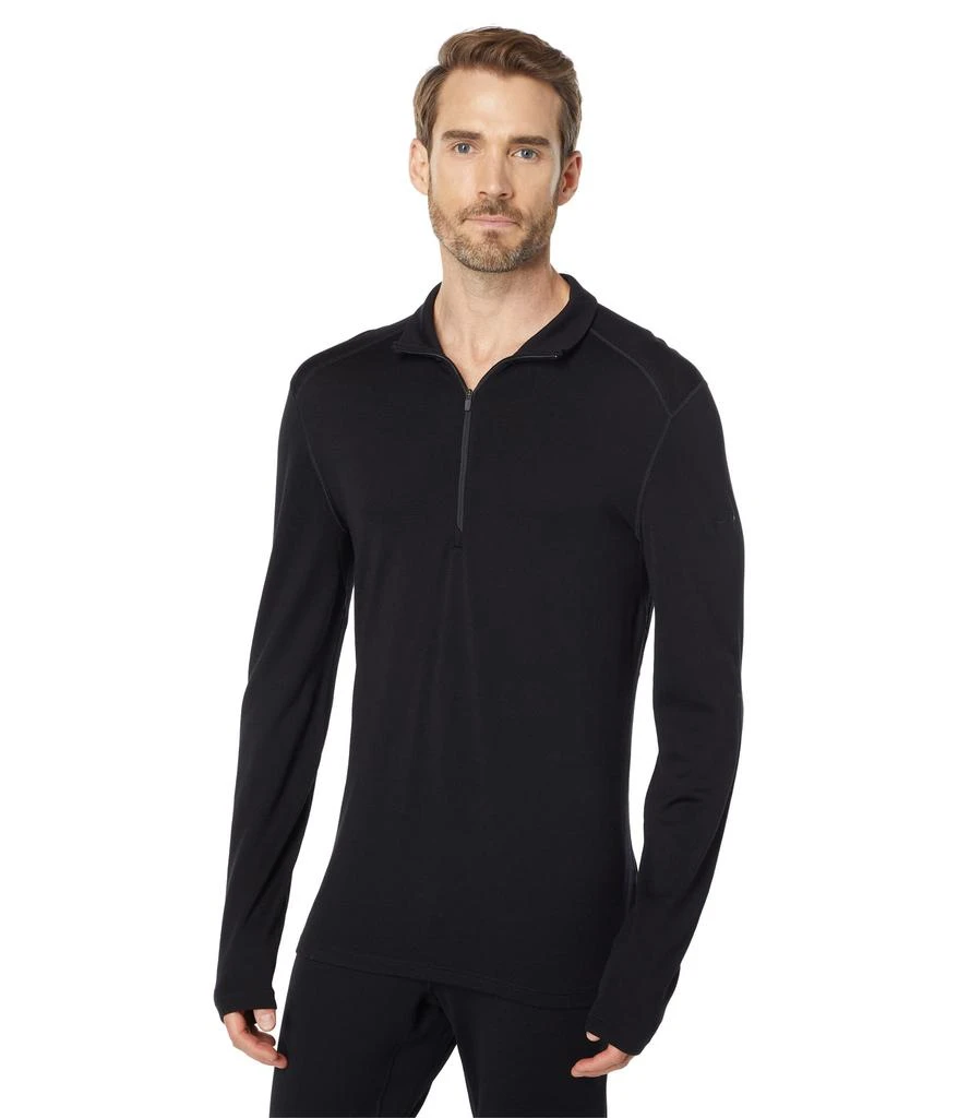 Icebreaker 260 Tech Merino Base Layer Long Sleeve 1/2 Zip 1