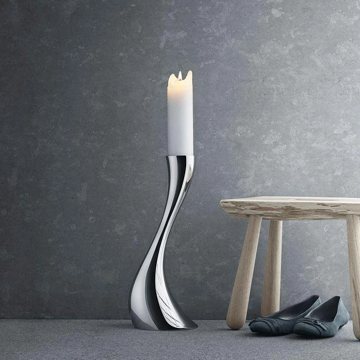 Georg Jensen Cobra Floor Candleholder, Small 2