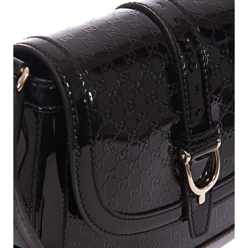 Gucci Gucci Embossed Saddle Bag 4