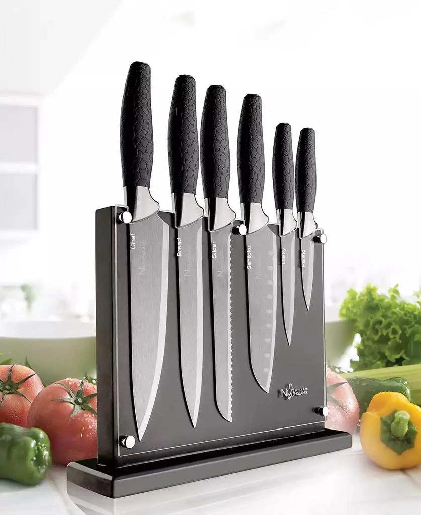 New England Cutlery 7 Piece Titanium Coated Cutlery Set 3