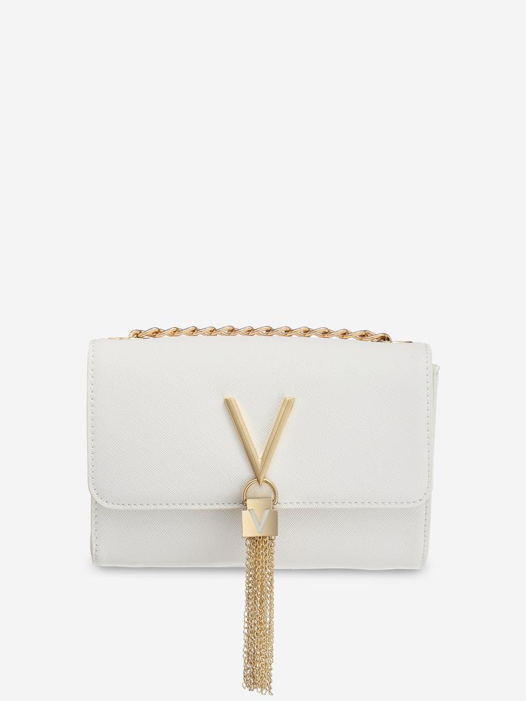 Valentino Valentino Girls Divina Sa Flap Bag in White (17cm)