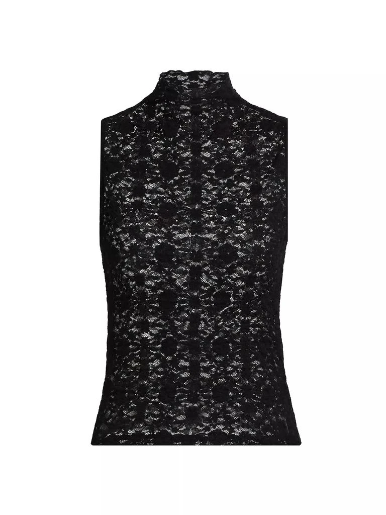 VERONICA BEARD Alora Lace Sleeveless Top 1