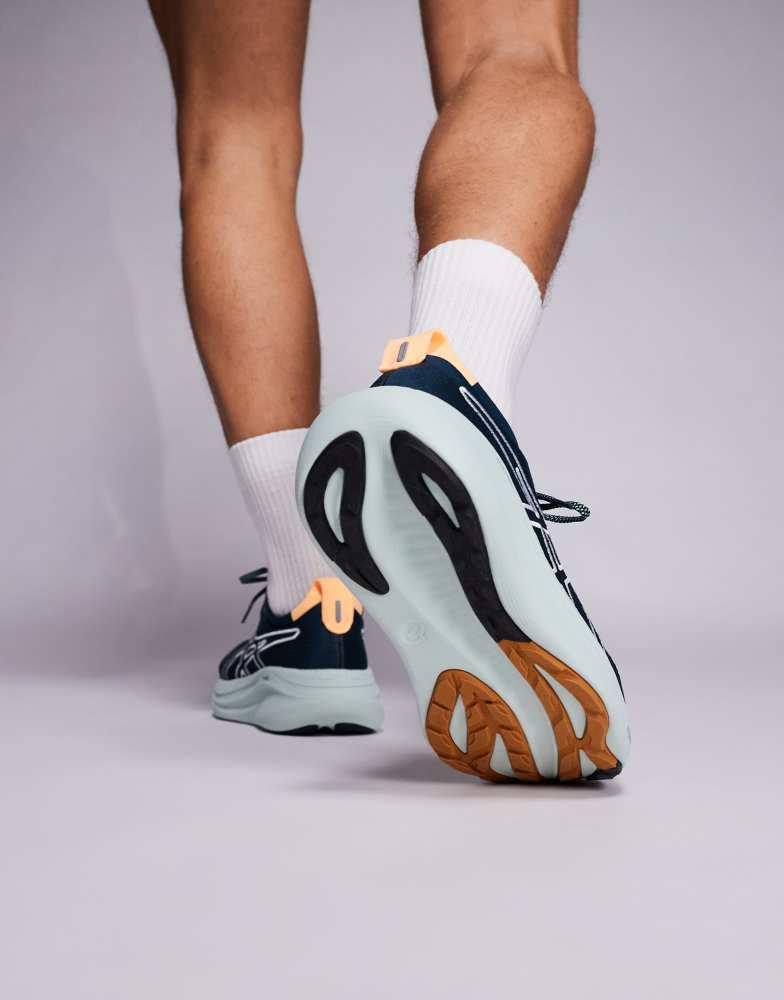 Asics Asics Gel-Nimbus 27 Tr running trainers in stone and