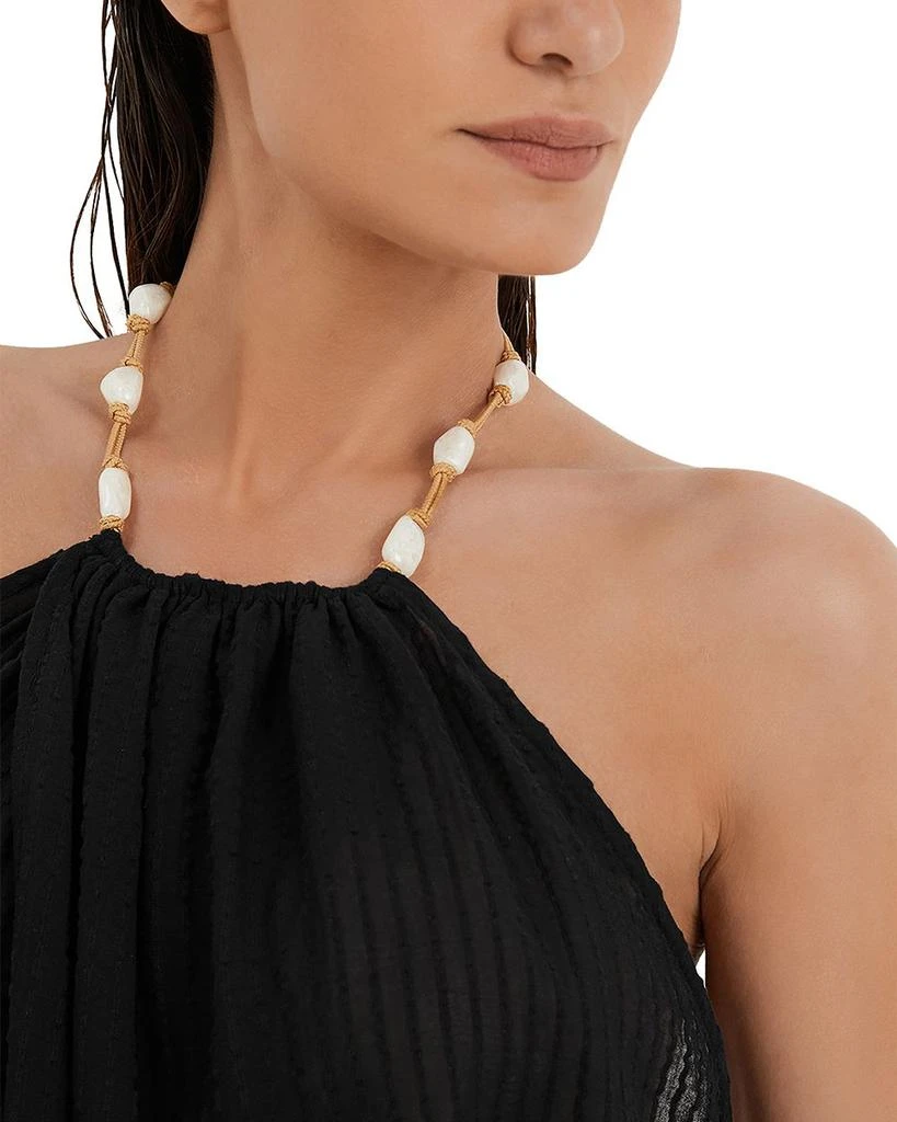 Vix Swimwear Cloe Halter Mini Dress Cover Up 2